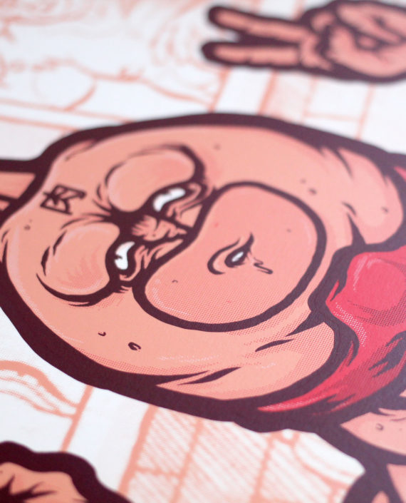 MrGauky Screen Print – Detail 02