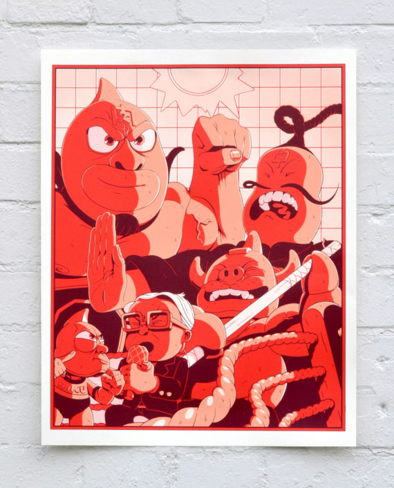 Ramen Rumble – Screen Print